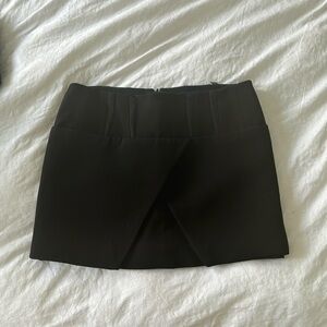 Balenciaga mini black skirt size 38
